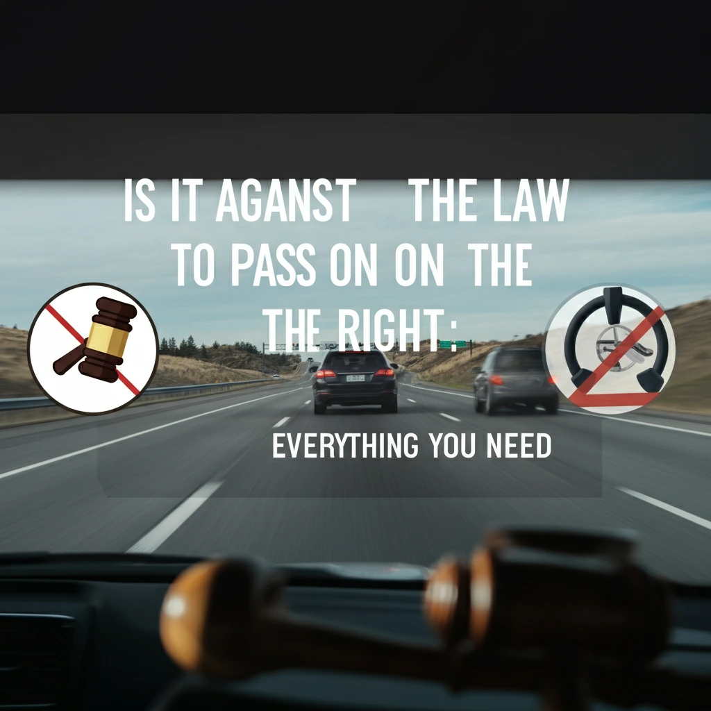 Is It Against the Law to Pass on the Right: Everything You Need